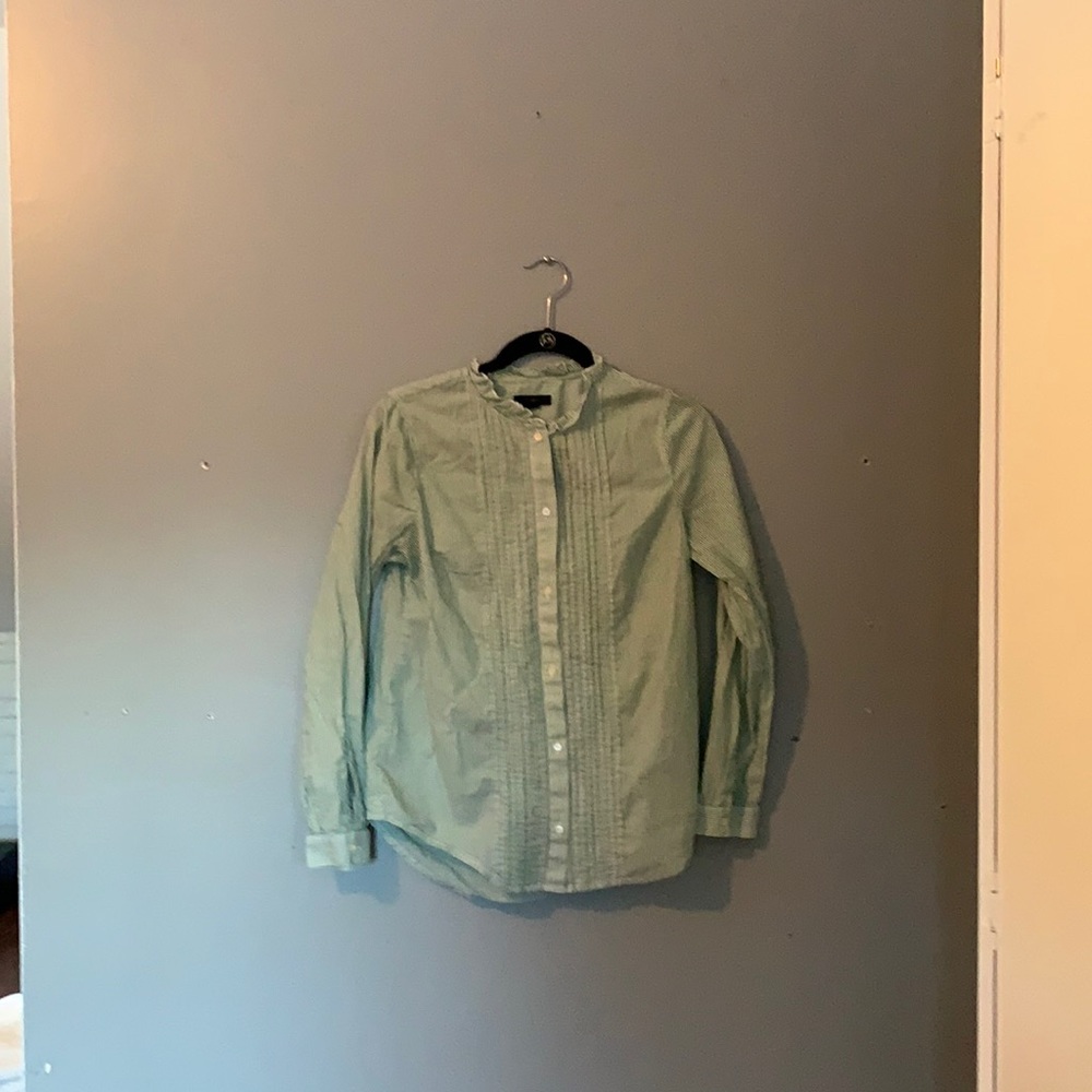 Striped J. Crew button down